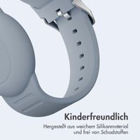 imoshion AirTag Kinderarmband - Halter für Apple AirTag - One Size - Grayish Blue