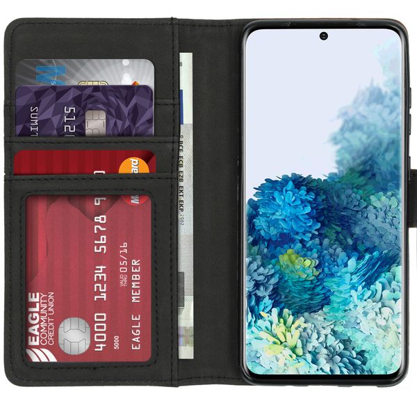 imoshion Luxuriöse Klapphülle Samsung Galaxy S20 - Schwarz
