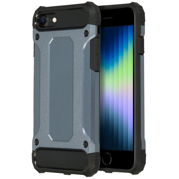 imoshion Rugged Xtreme Case für das iPhone SE (2022 / 2020) 8 / 7 - Dunkelblau