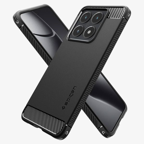 Spigen Rugged Armor Case für das Xiaomi 14T - Matte Black