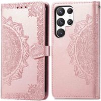 imoshion Mandala Klapphülle für das Samsung Galaxy S23 Ultra - Rose Gold