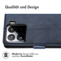 imoshion Luxuriöse Klapphülle Xiaomi 15 - Dunkelblau