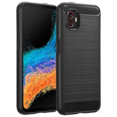 imoshion Brushed Back Cover Samsung Galaxy Xcover 6 Pro - Schwarz