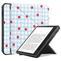 imoshion Design Klappbare Klapphülle Kobo Libra Colour - Cherry Check