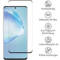 Selencia Premium Screen Protector aus gehärtetem Glas für das Samsung Galaxy S20 - Schwarz