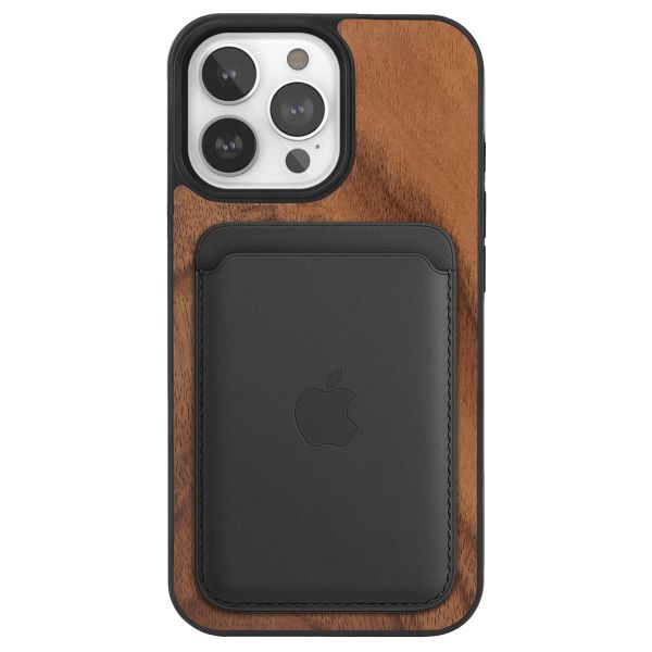 Woodcessories Bumper Case MagSafe für das iPhone 15 Pro Max - Walnut