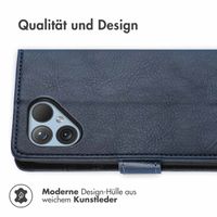 imoshion Luxuriöse Klapphülle Fairphone 5 - Dunkelblau