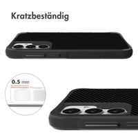 imoshion Rugged Hybrid Carbon Case Samsung Galaxy A55 - Schwarz