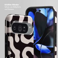 Selencia Vivid Back Cover Google Pixel 10 / 10 Pro - Art Wave Black