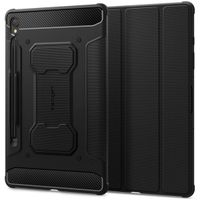 Spigen Rugged Armor Pro Klapphülle für das Samsung Galaxy Tab S9 11.0 Zoll - Schwarz