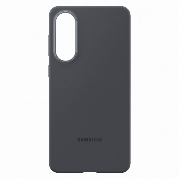 Samsung Original Silikon Cover Samsung Galaxy S25 Edge - Schwarz
