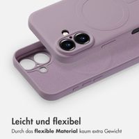 imoshion Color Back Cover mit MagSafe Apple iPhone 16 - Violett
