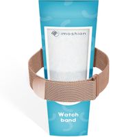 imoshion Magnetisches Milanaise Armband für das  Apple Watch Series 1 - 9 / SE (38/40/41 mm) | Series 10 / 11 (42 mm) - Größe S - Rosé gold