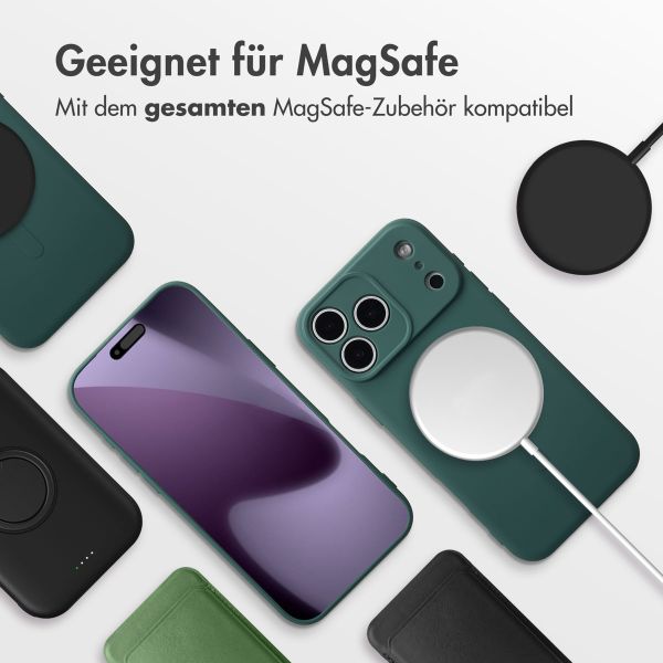 imoshion Color Back Cover mit MagSafe Apple iPhone 17 Pro Max - Dunkelgrün