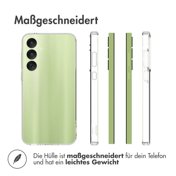 Accezz Clear TPU Backcover Samsung Galaxy A35 - Transparent