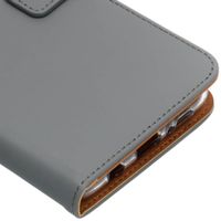 Luxus TPU Klapphülle Grau für das Samsung Galaxy A9 (2018)