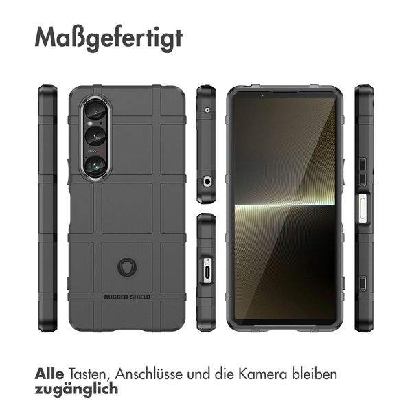 imoshion Rugged Shield Backcover für das Sony Xperia 1 VI - Schwarz