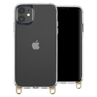 Selencia Back Cover mit abnehmbaren Haken für das Apple iPhone 11 - Transparent