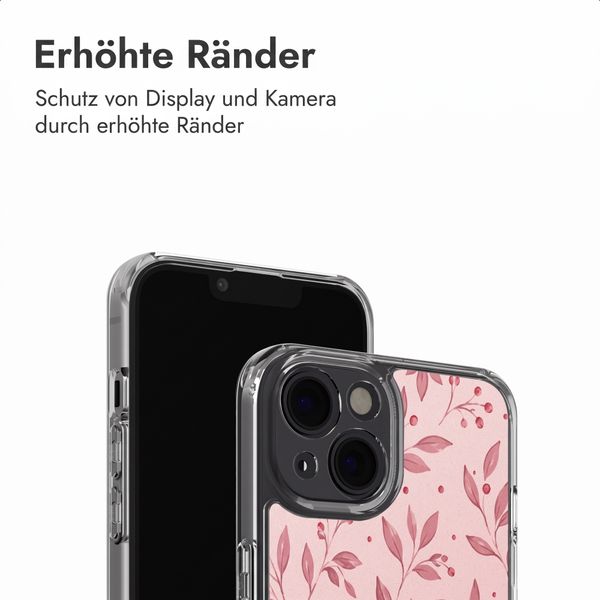 imoshion Design Hülle Apple iPhone 14 - Berry Love