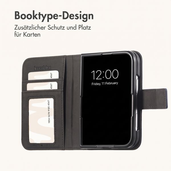 imoshion Luxuriöse Klapphülle Apple iPhone Duo - Dunkelblau