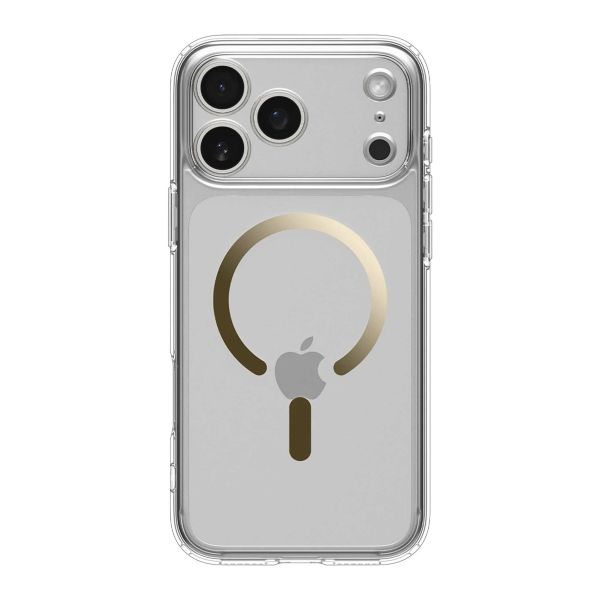 Spigen Ultra Hybrid Backcover MagSafe Apple iPhone 17 Pro - Clear Gold