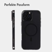 Accezz Lite Backcover mit MagSafe | Fluted | Apple iPhone 16 Pro Max - Schwarz