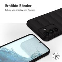 imoshion EasyGrip Back Cover für das Samsung Galaxy S24 Plus - Schwarze