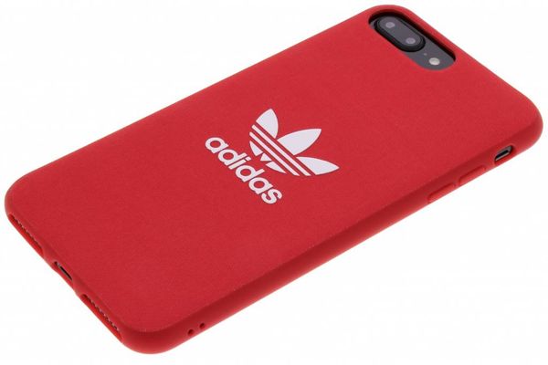 adidas Originals Adicolor Moulded Case Rot fur das iPhone 8 Plus 7 Plus 6 s Plus Handyhuellen