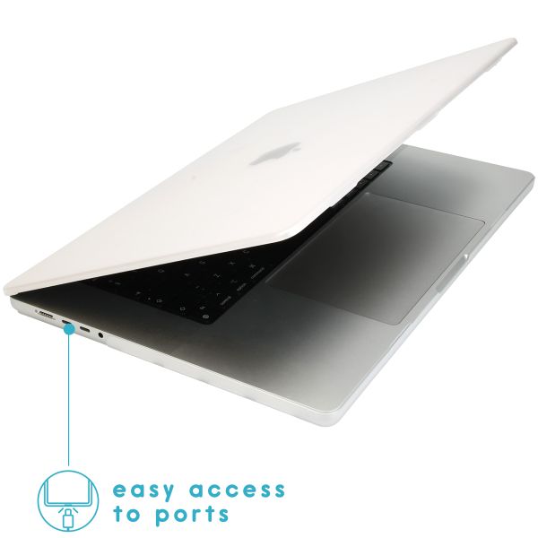 imoshion Laptop Cover für das MacBook Pro 14 Zoll (2021 / 2023 M3 chip / 2024 M4 chip) - A2442 / A2779 / A2918 / A3112 / A3185 / A3401 - Transparent