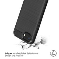 imoshion Brushed Back Cover Apple iPhone 16e - Schwarz