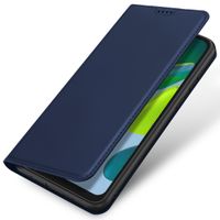 Dux Ducis Slim TPU Klapphülle für das Motorola Moto E13 - Dunkelblau