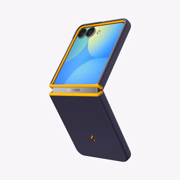Spigen Nano Pop MagFit Backcover Samsung Galaxy Z Flip 8 - Blueberry Navy