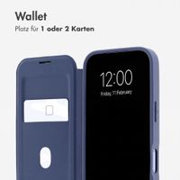 imoshion Transparente Bookcase mit MagSafe Apple iPhone 18 Pro Max / 17 Pro Max - Blau