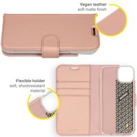 Accezz Wallet TPU Klapphülle für das iPhone 14 Plus - Rose Gold