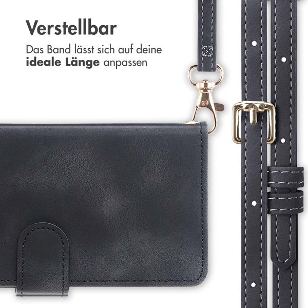 imoshion Klapphülle mit Kordel Samsung Galaxy S24 FE - Schwarz