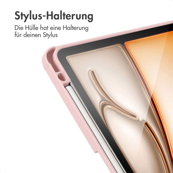 imoshion Origami Klapphülle iPad Air 13 Zoll (2025) M3 / (2024) M2 - Rosa