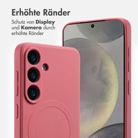 imoshion Color Back Cover mit MagSafe für das Samsung Galaxy S25 - Dusty Rose