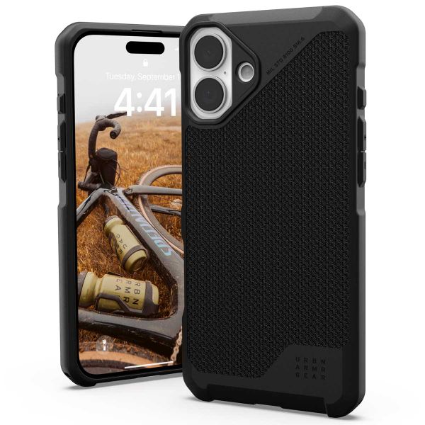 UAG Back Cover Metropolis LT MagSafe Apple iPhone 16 Plus - Kevlar Black