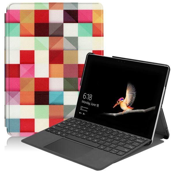 imoshion Design Trifold Klapphülle Microsoft Surface Go 4 / Go 3 / Go 2