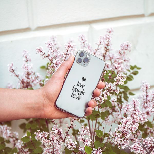 imoshion Design Hülle Samsung Galaxy A41 - Live Laugh Love