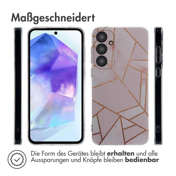 imoshion Design Hülle Samsung Galaxy A55 - Pink Graphic