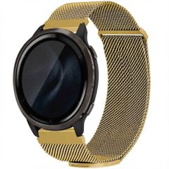 imoshion Magnetisches Milanaise Armband -   Universelle 22 mm Anschluss - Größe M - Gold