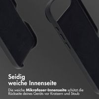 Accezz MagSafe Leather Backcover Apple iPhone Air - Onyx Black