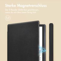 imoshion Slim Soft Case Klapphülle Pocketbook InkPad Color 3 / InkPad 4 - Schwarz