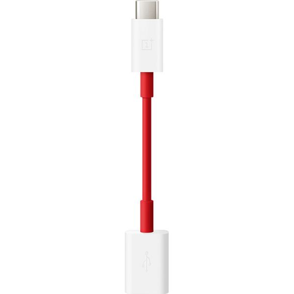 OnePlus USB auf USB-C adapter OTG - Rot