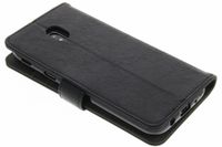 Luxus Schlangen TPU Klapphülle Silber Samsung Galaxy J5 (2017) - Schwarz