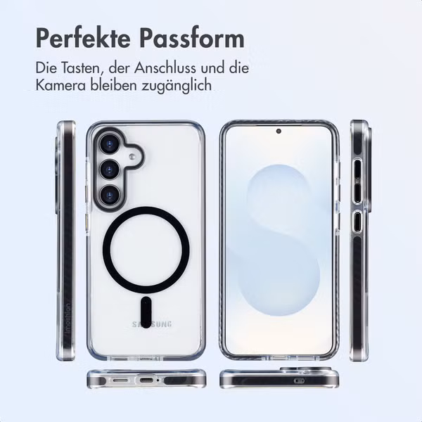 imoshion Combat MagSafe Hülle Samsung Galaxy S25 - Schwarz