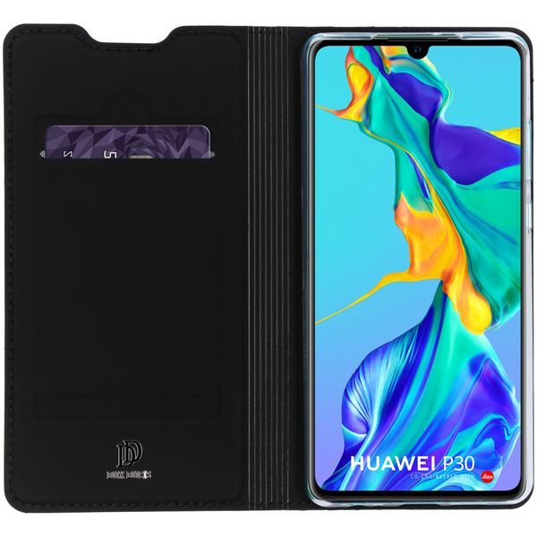Dux Ducis Slim TPU Klapphülle Schwarz für das Huawei P30
