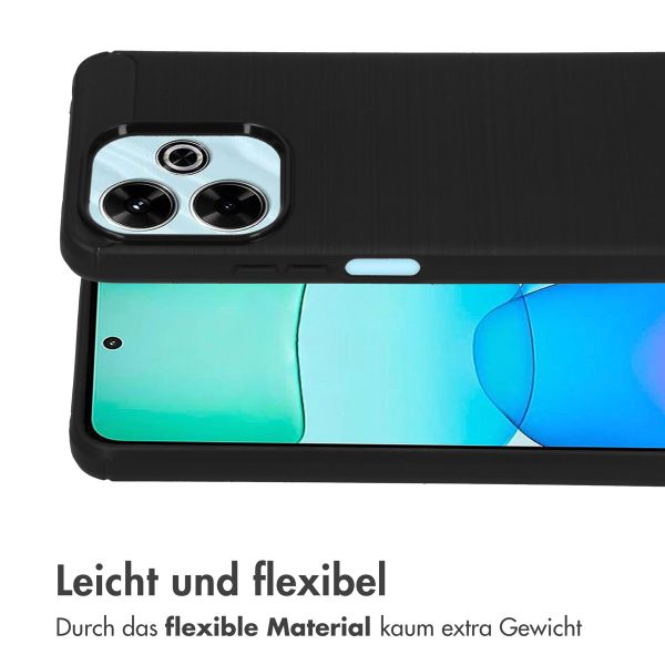 imoshion Brushed Back Cover für das Xiaomi Redmi 13 - Schwarz