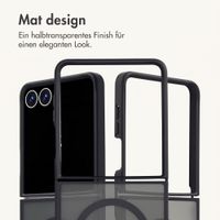 imoshion Color Guard Back Cover mit MagSafe Samsung Galaxy Z Flip 8 - Schwarz